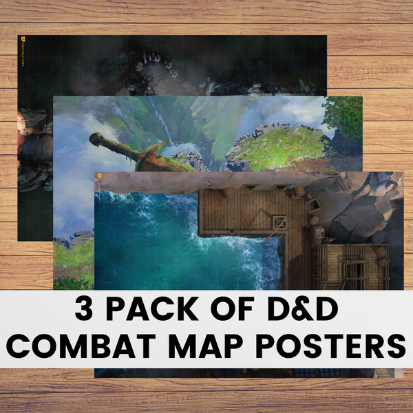 D&D Combat Map 3-Pack